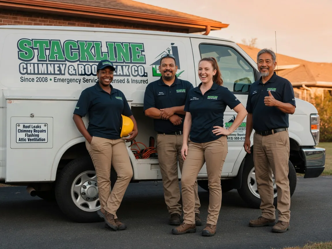 Chimney flashing repair company in Green Valley Lake, CA